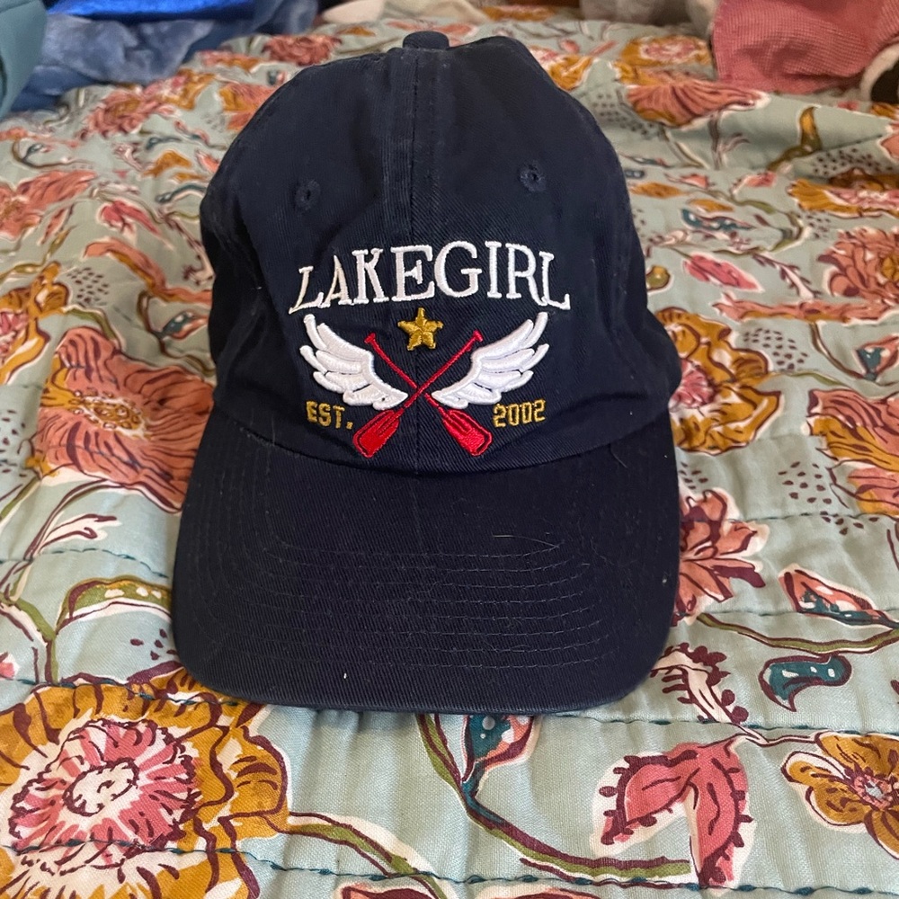 Lakegirl Navy Blue Baseball Cap